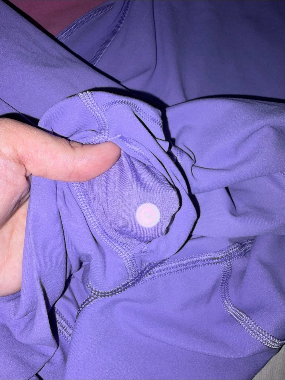 Lululemon size 14 Purple and Mauve High-Waist Leggings Duo